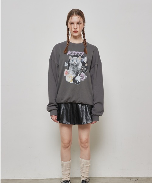 LUVISTRUE トレーナー スウェット OT KITTY MTM レディース : ZOZOTOWN