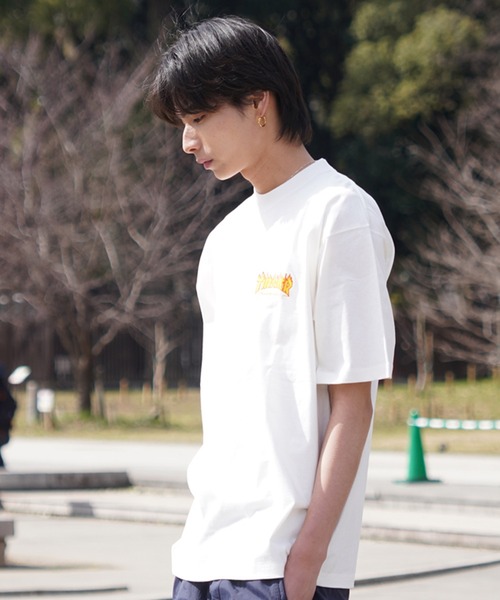 THRASHER 半袖 Tシャツ ストリート コーデ c-boy style THRASHER tシャツ 「ZOZOTOWN限定」THRASHER/スラッシャー 半袖T