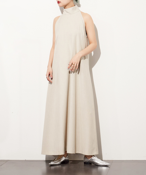 CITYSHOP（シティショップ） ワンピース LINEN LIKE DRESS：ワンピース