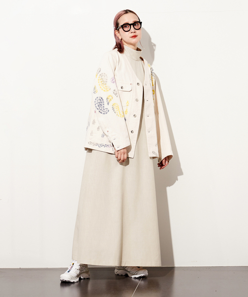 新品　CITYSHOP ロングワンピース　サイズ38 CITYSHOP｜BOATNECK CUT LONG DRESS:ワンピース | Rakuten
