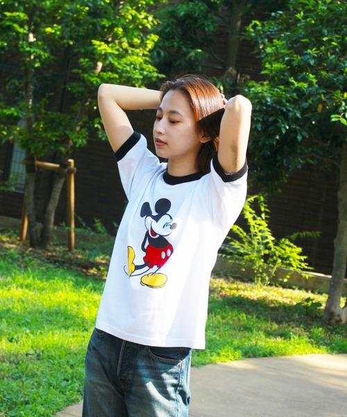 PENNEYS tシャツ PENNEY'S×MICKEY MOUSE/ぺニーズ×ミッキー