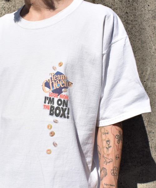VINTAGE tシャツ 「ヴィンテージ古着」Team Cheerios cereal / チーム