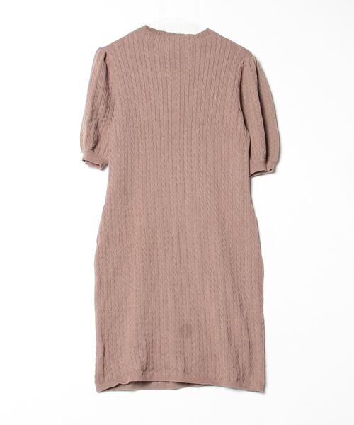 Her lip to」 ニットワンピース M ブラウン レディース : 83982873  