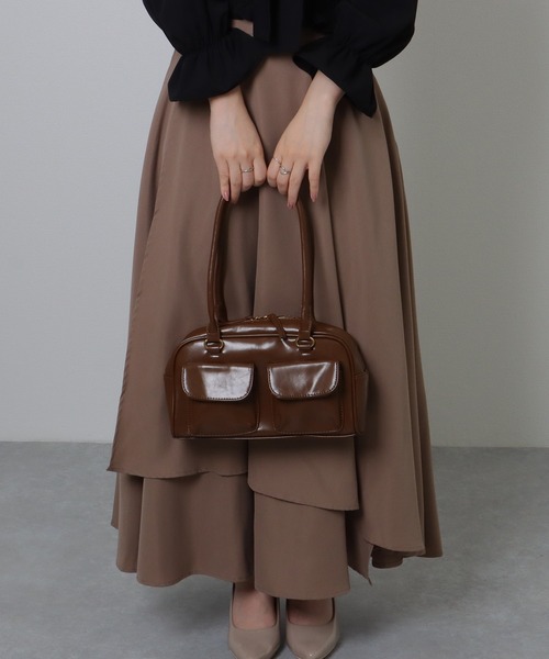 PORTER レザー ボストンバッグ ブラウン 本革 ボストンバッグ ショルダーバッグ トートバッグ 大容量 レザー 本