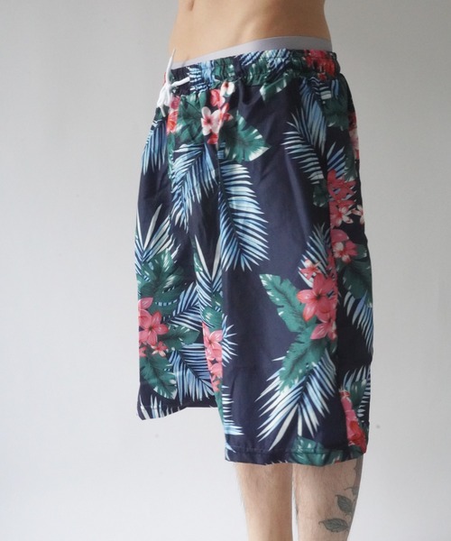 d）aresut 水着 「 (d)aresut / ダレスト 」 総柄 メンズ 水着 / 海