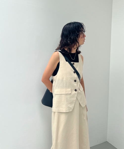 y/m ワンピース フレンチリネン2点SET : ZOZOTOWN Yahoo!店