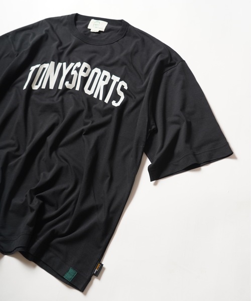 ◆スポーティーロゴＴシャツ TonyTaizsun tシャツ 「TONY SPORTS/トニースポーツ」CORDURA
