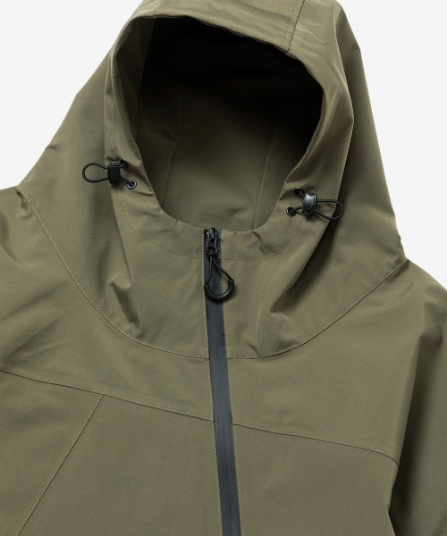 rehacer（レアセル） ナイロンジャケット : 3 Layer Volume Hooded