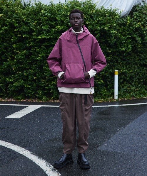 rehacer（レアセル） ナイロンジャケット : 3 Layer Volume Hooded