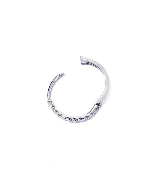 ピアス 「les bonbon」hoop diamond pierce / フープダイヤモンド ピアス レディースの画像