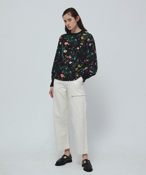 NOISE MAKER」 長袖ブラウス FREE オフホワイト レディース : 86740873  