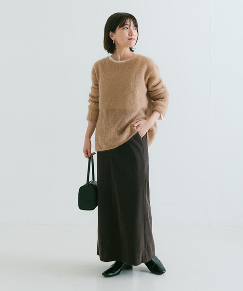 アーバンリサーチ ヘアリールーズニット URBAN RESEARCH ニット セーター ヘアリールーズニット
