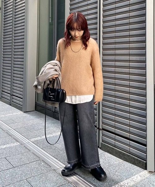 ヘアリールーズニット URBAN RESEARCH ニット セーター ヘアリールーズニット
