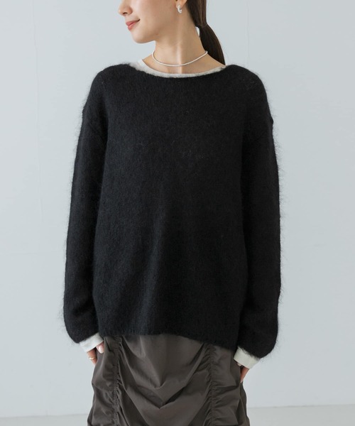 アーバンリサーチ ヘアリールーズニット URBAN RESEARCH ニット セーター ヘアリールーズニット