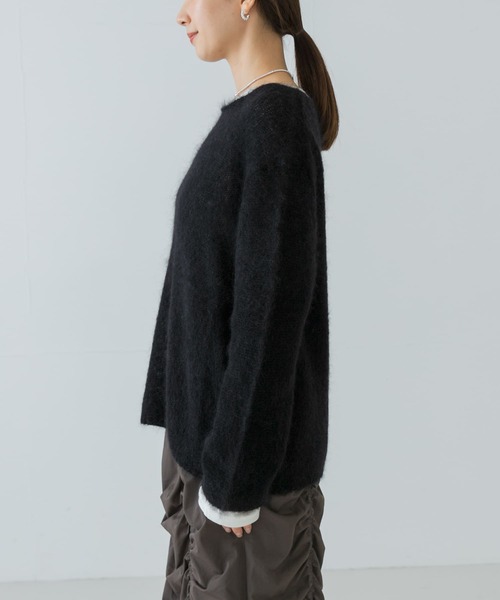 ヘアリールーズニット URBAN RESEARCH ニット セーター ヘアリールーズニット