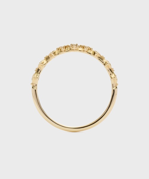 指輪 リング 「Pocket Ring」K10ダイヤモンドリング レディースの画像