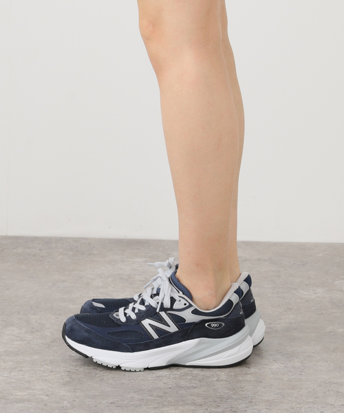 New Balance スニーカー 「NEW BALANCE / ニューバランス」W990v6(NAVY  