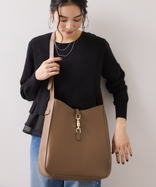 VIS トートバッグ 「A4収納」ホーボーバッグ レディース