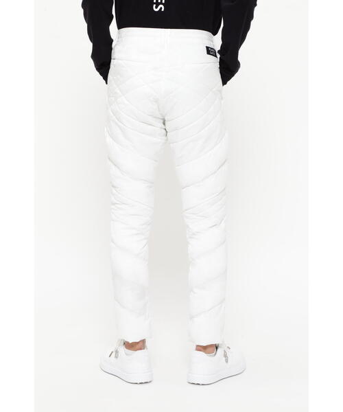 現行モデル　パーリーゲイツ　パンツ　白　M〜L相当 コットン素材　ホワイト　4 パーリーゲイツ パンツ パーリーゲイツ パンツ 白 ホワイト 4 M