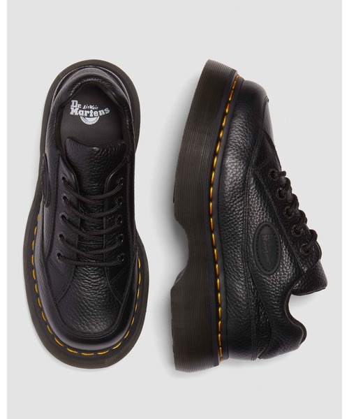 美品 【Dr.martins】 厚底 革靴 BUZZ 5 ホール シューズ Dr.Martens シューズ Dr. Martens/ドクターマーチン BUZZ 5