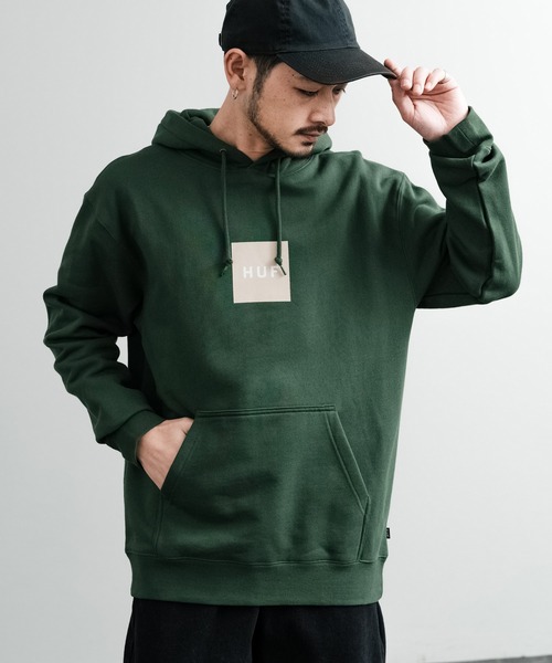 【即納】ハフ パーカー HUF SET BOX HOODIE プルオーバー 人気 HUF SET BOX HOODIE / HUF ハフ フード パーカー（パーカー