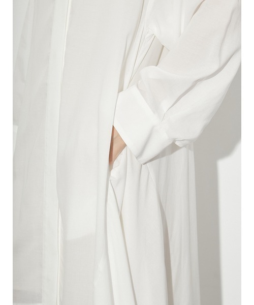 styling/（スタイリング） ワンピース ヘムフレア2WAYシャツワンピース