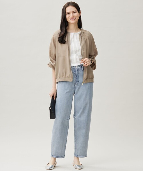【新品・未使用】黒のメッシュブルゾン 自由区 ブルゾン アウター メッシュ レディース : ZOZOTOWN