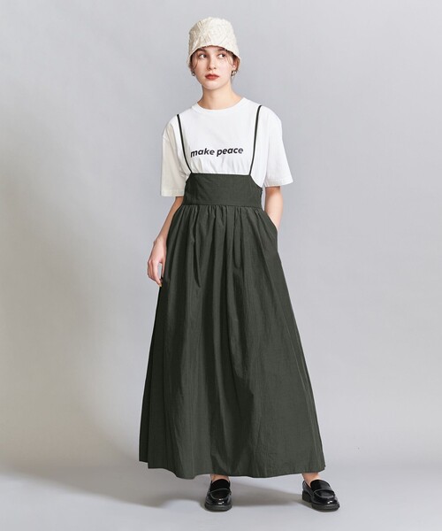 【新品】ユナイテッドアローズ　バックホール キャミワンピース BEAUTY&YOUTH UNITED ARROWS（ビューティーアンドユース