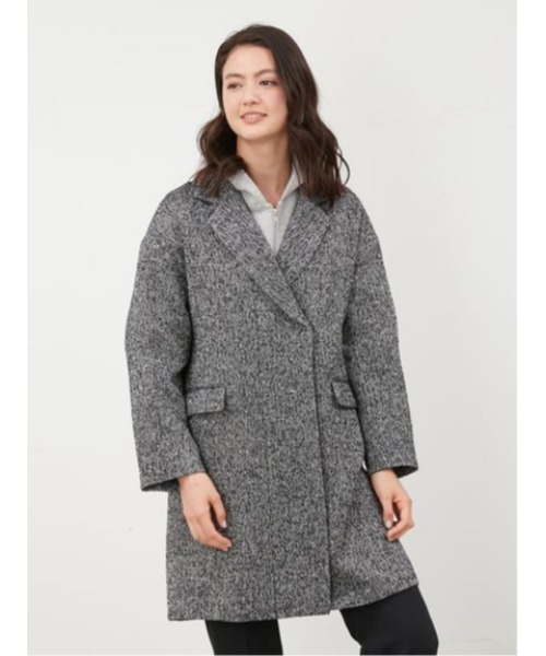 「Mila Owen」 チェスターコート 0 ブラウン レディース_画像2