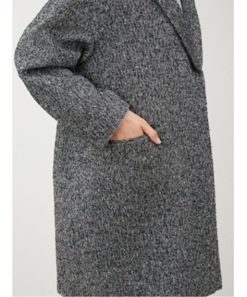 「Mila Owen」 チェスターコート 0 ブラウン レディース_画像7