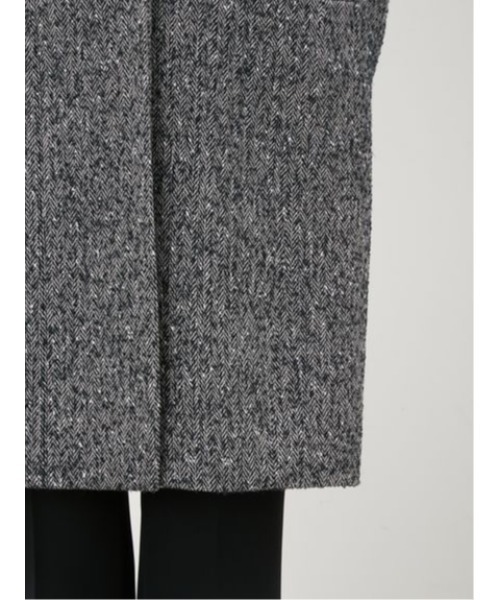 「Mila Owen」 チェスターコート 0 ブラウン レディース_画像8