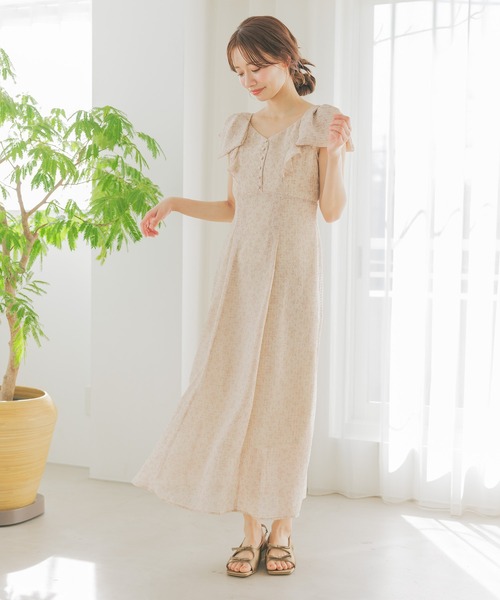 mysty woman（ミスティウーマン） ワンピース カタリボンエンパイア