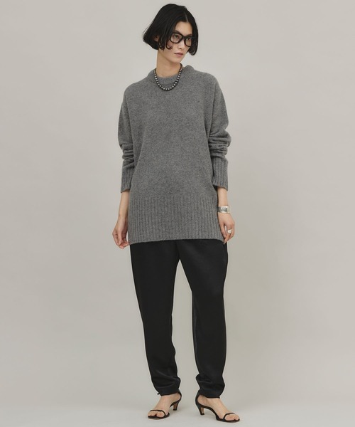 「Curensology」 長袖ニット FREE キャメル レディース_画像5