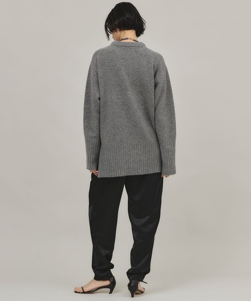 「Curensology」 長袖ニット FREE キャメル レディース_画像7