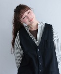 タンクトップ ノースリーブ ブラウス好きのため...の詳細画像4