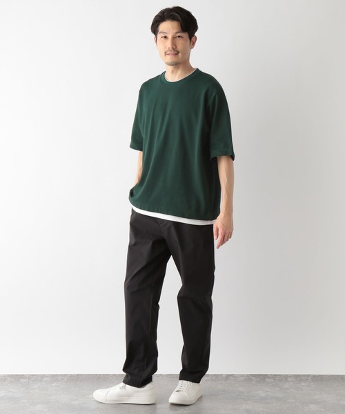 安心の追尾発送/関税込み☆   クルーネックロゴT GLOBAL WORK tシャツ 汗染み軽減TEE/ロゴ/986818 メンズ