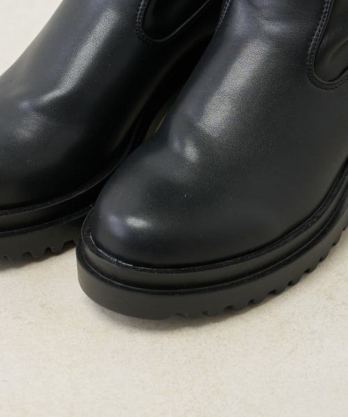 「Chico」 ロングブーツ SMALL チャコールグレー レディース_画像7