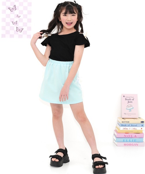 Bee des スカート サイドラインスカート キッズ 子供服 女の子