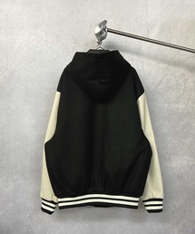 「Beno」 スタジャン M マスタード メンズの画像4