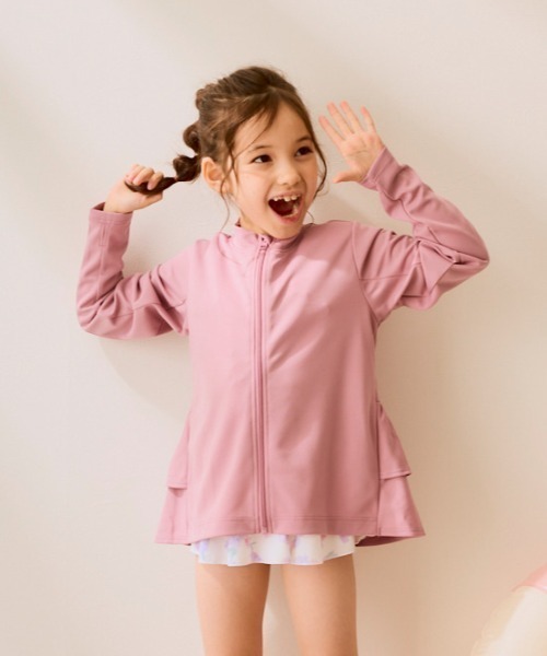 Ralph Lauren 新品 女の子 120cm ワンピース 水着 ラッシュガード