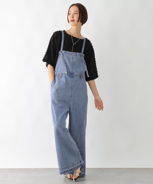 LEPSIM  デニムカバーオール Lee 10%OFF リー オーバーオール テーパード ダンガリーズ