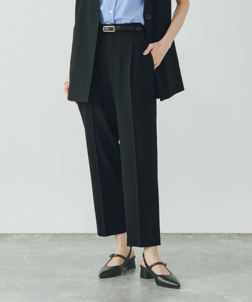 パンツ ウツクシルエットDRYテーパードパンツ/289056 レディース | GLOBAL WORK | 02