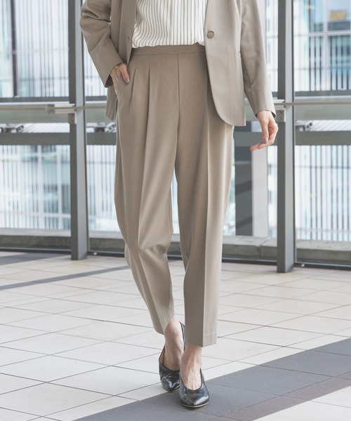 パンツ ウツクシルエットDRYテーパードパンツ/289056 レディース | GLOBAL WORK | 16