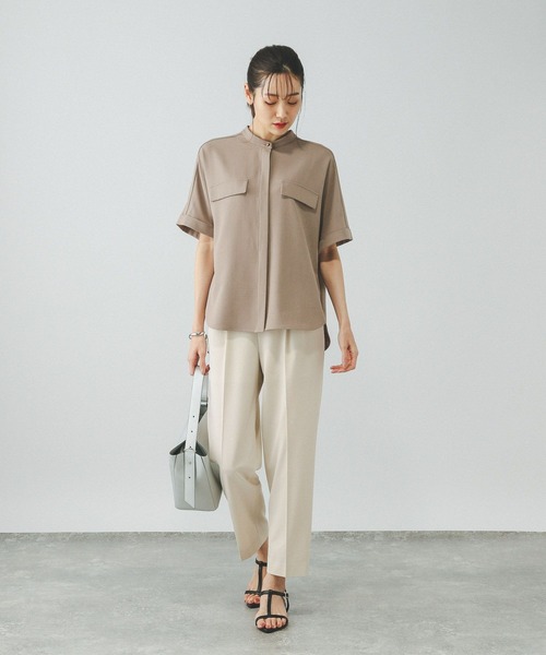 パンツ ウツクシルエットDRYテーパードパンツ/289056 レディース | GLOBAL WORK | 19