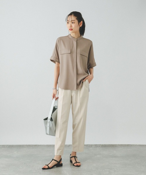 パンツ ウツクシルエットDRYテーパードパンツ/289056 レディース | GLOBAL WORK | 20