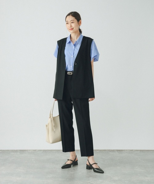 パンツ ウツクシルエットDRYテーパードパンツ/289056 レディース | GLOBAL WORK | 24