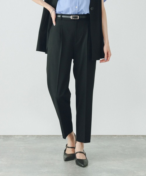 ゆ出品 ウツクシルエットDRYテーパードパンツ/289056｜グローバルワーク
