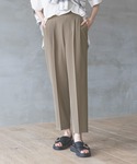 パンツ ウツクシルエットDRYテーパードパンツ...の詳細画像4