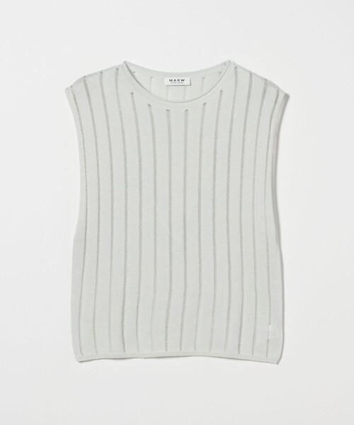 ニット セーター 「MARW UNITED ARROWS」シアー ストライプ ニット レディース MARW UNITED ARROWS ニット セーター 「MARW ARROWS」シアー