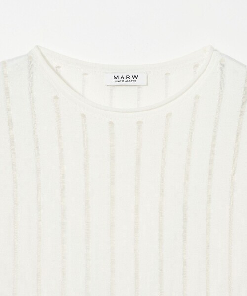 MARW UNITED ARROWS ニット セーター 「MARW ARROWS」シアー